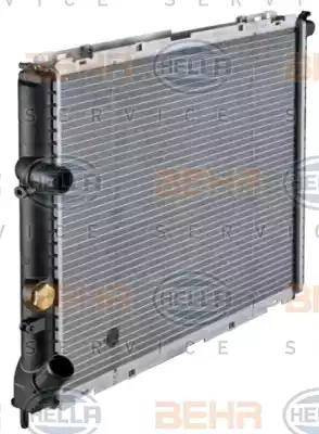 BEHR HELLA Service 8MK 376 717-781 - Radiator, engine cooling autospares.lv