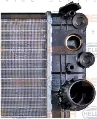 BEHR HELLA Service 8MK 376 724-561 - Radiator, engine cooling autospares.lv