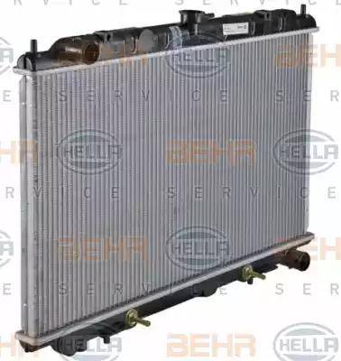 BEHR HELLA Service 8MK 376 724-671 - Radiator, engine cooling autospares.lv