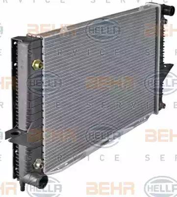 BEHR HELLA Service 8MK 376 726-761 - Radiator, engine cooling autospares.lv