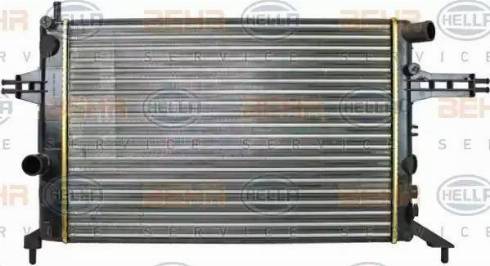 BEHR HELLA Service 8MK 376 720-421 - Radiator, engine cooling autospares.lv