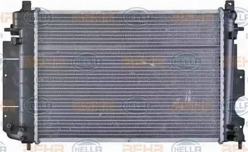 BEHR HELLA Service 8MK 376 720-531 - Radiator, engine cooling autospares.lv