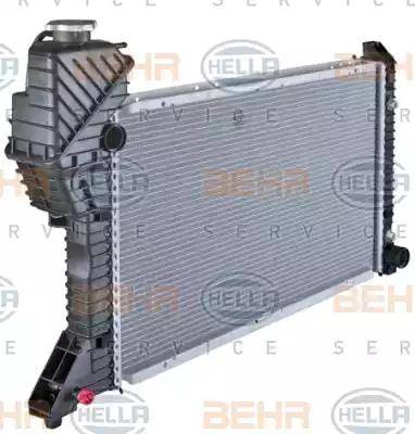 BEHR HELLA Service 8MK 376 721-441 - Radiator, engine cooling autospares.lv