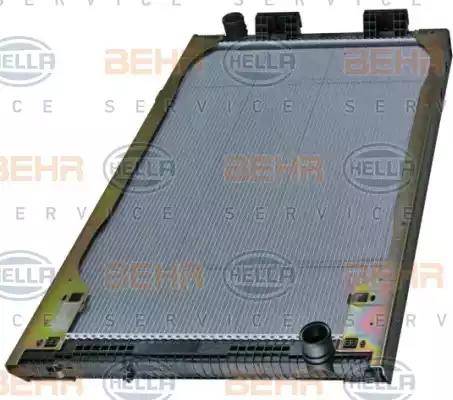 BEHR HELLA Service 8MK 376 721-461 - Radiator, engine cooling autospares.lv