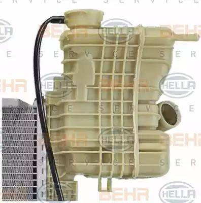 BEHR HELLA Service 8MK 376 721-391 - Radiator, engine cooling autospares.lv