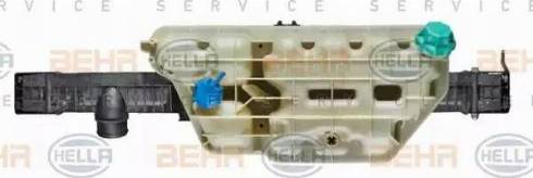 BEHR HELLA Service 8MK 376 721-711 - Radiator, engine cooling autospares.lv