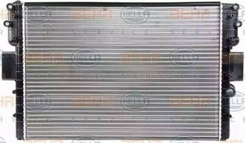 BEHR HELLA Service 8MK 376 774-421 - Radiator, engine cooling autospares.lv