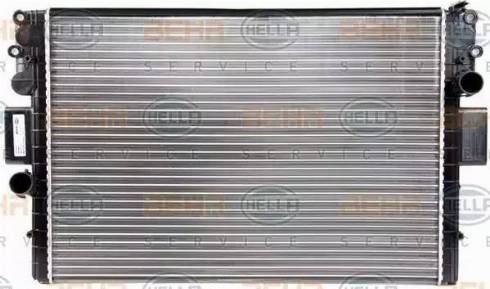 BEHR HELLA Service 8MK 376 774-421 - Radiator, engine cooling autospares.lv