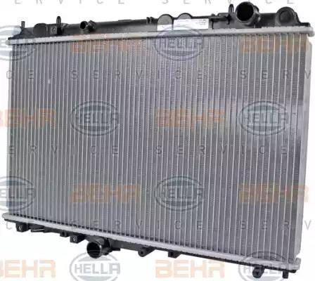 BEHR HELLA Service 8MK 376 774-131 - Radiator, engine cooling autospares.lv