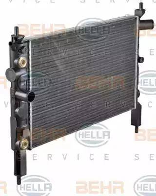 BEHR HELLA Service 8MK 376 771-051 - Radiator, engine cooling autospares.lv