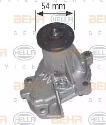 BEHR HELLA Service 8MP 376 804-574 - Water Pump autospares.lv