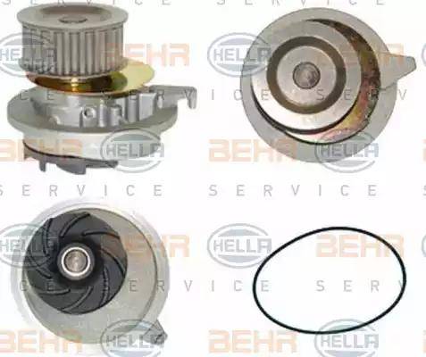 BEHR HELLA Service 8MP 376 804-311 - Water Pump autospares.lv