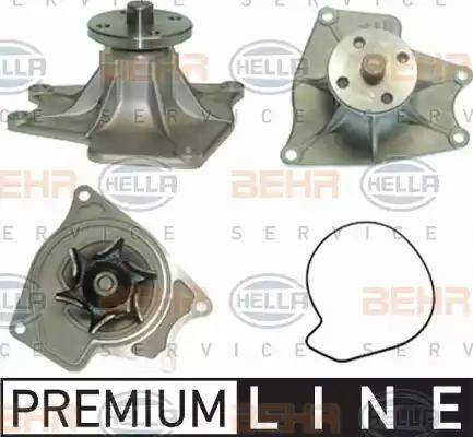 BEHR HELLA Service 8MP 376 805-151 - Water Pump autospares.lv