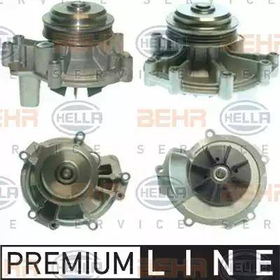 BEHR HELLA Service 8MP 376 805-101 - Water Pump autospares.lv