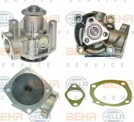 BEHR HELLA Service 8MP 376 805-711 - Water Pump autospares.lv