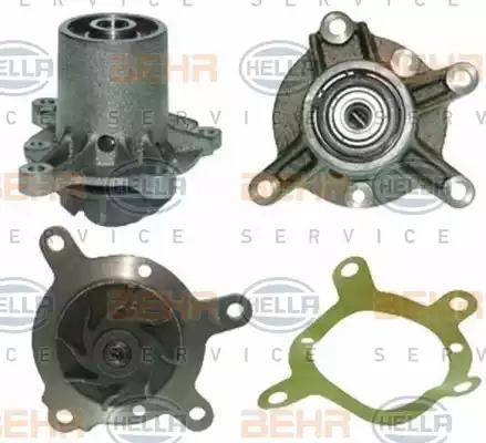 BEHR HELLA Service 8MP 376 806-561 - Water Pump autospares.lv