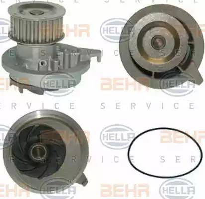 BEHR HELLA Service 8MP 376 806-021 - Water Pump autospares.lv