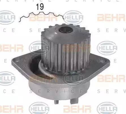 BEHR HELLA Service 8MP 376 800-474 - Water Pump autospares.lv