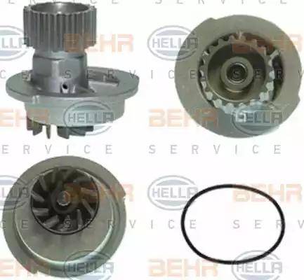 BEHR HELLA Service 8MP 376 800-571 - Water Pump autospares.lv