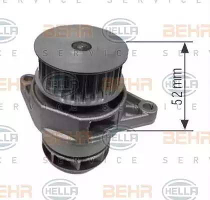 BEHR HELLA Service 8MP 376 800-064 - Water Pump autospares.lv