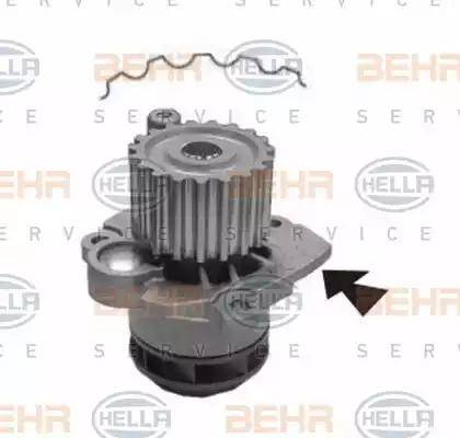 BEHR HELLA Service 8MP 376 800-024 - Water Pump autospares.lv