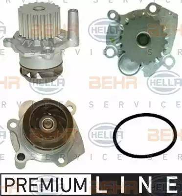 BEHR HELLA Service 8MP 376 800-021 - Water Pump autospares.lv