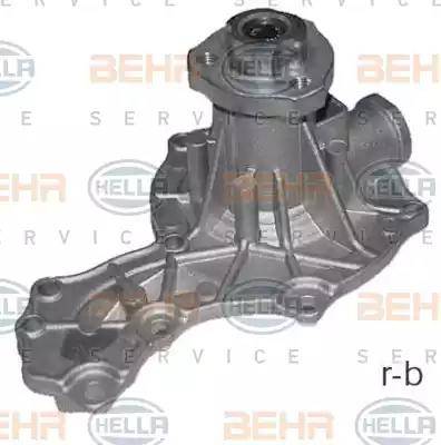 BEHR HELLA Service 8MP 376 800-184 - Water Pump autospares.lv