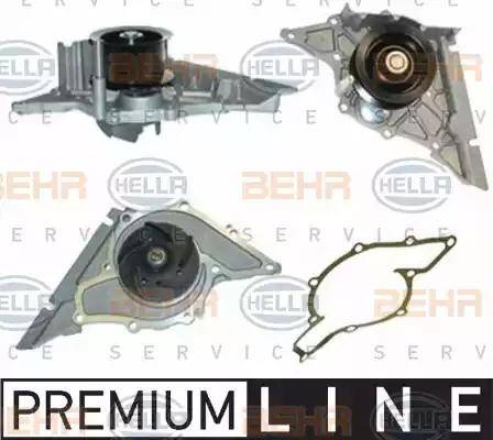 BEHR HELLA Service 8MP 376 801-671 - Water Pump autospares.lv