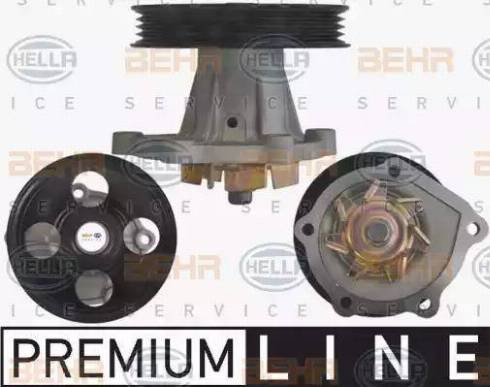 BEHR HELLA Service 8MP 376 801-141 - Water Pump autospares.lv