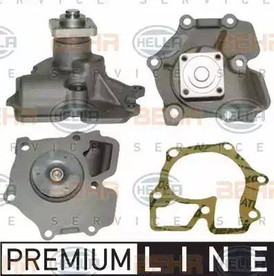 BEHR HELLA Service 8MP 376 801-101 - Water Pump autospares.lv