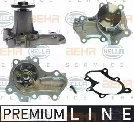 BEHR HELLA Service 8MP 376 801-321 - Water Pump autospares.lv