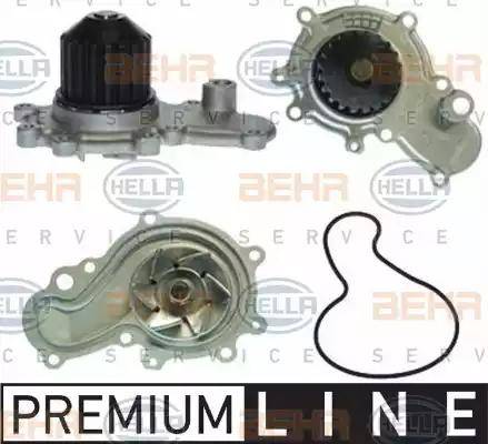 BEHR HELLA Service 8MP 376 801-201 - Water Pump autospares.lv