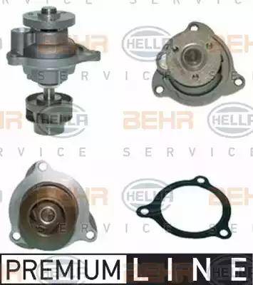 BEHR HELLA Service 8MP 376 801-281 - Water Pump autospares.lv