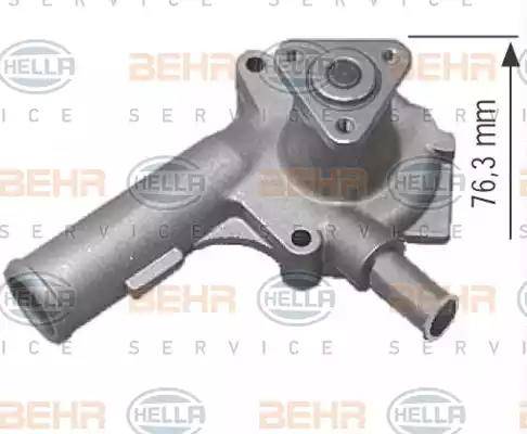 BEHR HELLA Service 8MP 376 801-754 - Water Pump autospares.lv