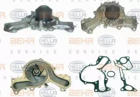 BEHR HELLA Service 8MP 376 803-681 - Water Pump autospares.lv