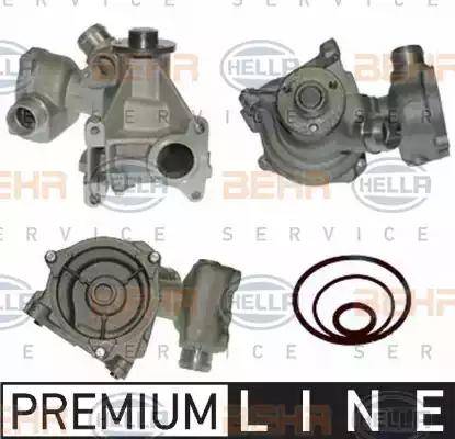 BEHR HELLA Service 8MP 376 803-311 - Water Pump autospares.lv