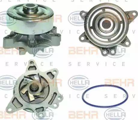 BEHR HELLA Service 8MP 376 803-701 - Water Pump autospares.lv