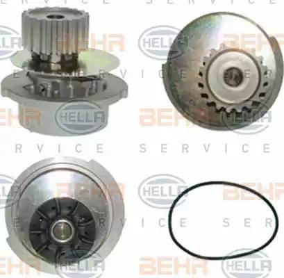 BEHR HELLA Service 8MP 376 802-611 - Water Pump autospares.lv