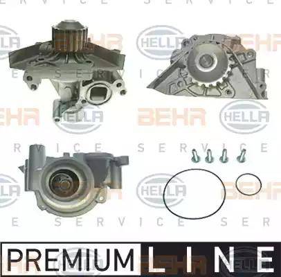 BEHR HELLA Service 8MP 376 802-051 - Water Pump autospares.lv