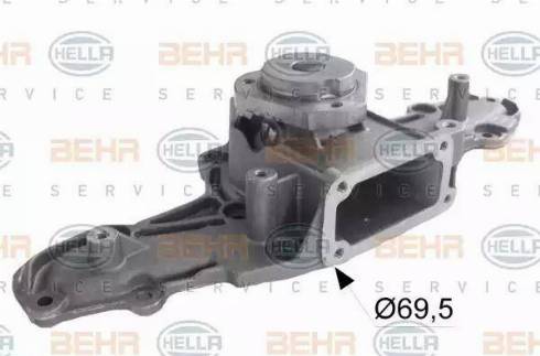 BEHR HELLA Service 8MP 376 802-354 - Water Pump autospares.lv