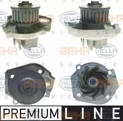 BEHR HELLA Service 8MP 376 802-231 - Water Pump autospares.lv