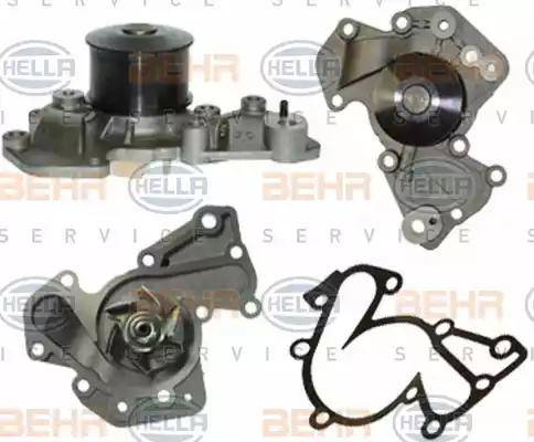 BEHR HELLA Service 8MP 376 802-761 - Water Pump autospares.lv