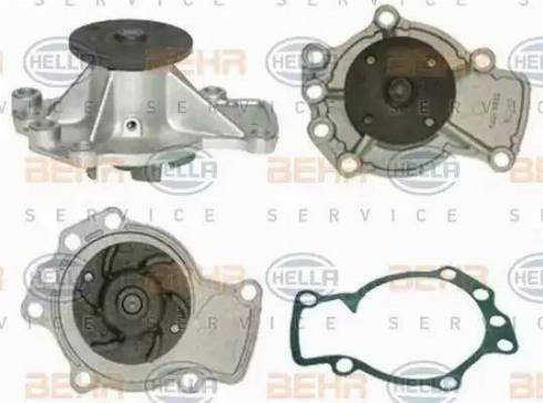 BEHR HELLA Service 8MP 376 802-701 - Water Pump autospares.lv