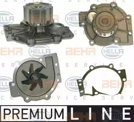 BEHR HELLA Service 8MP 376 802-711 - Water Pump autospares.lv