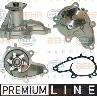 BEHR HELLA Service 8MP 376 802-781 - Water Pump autospares.lv