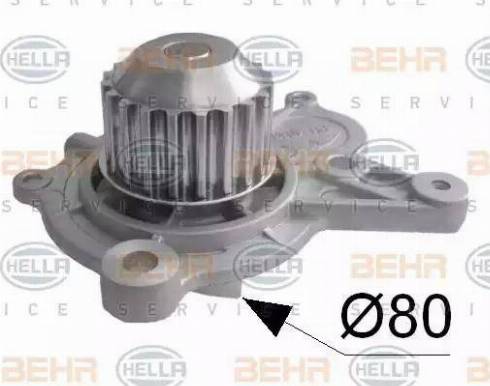 BEHR HELLA Service 8MP 376 807-544 - Water Pump autospares.lv