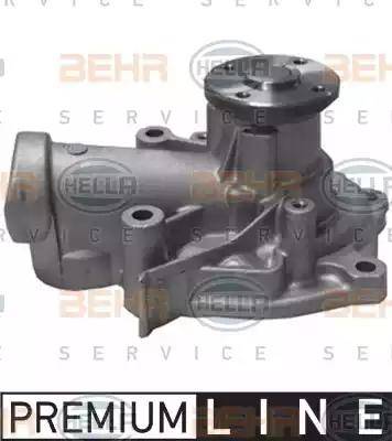 BEHR HELLA Service 8MP 376 807-501 - Water Pump autospares.lv