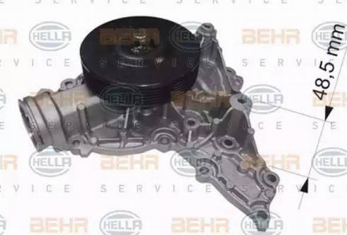 BEHR HELLA Service 8MP 376 810-624 - Water Pump autospares.lv