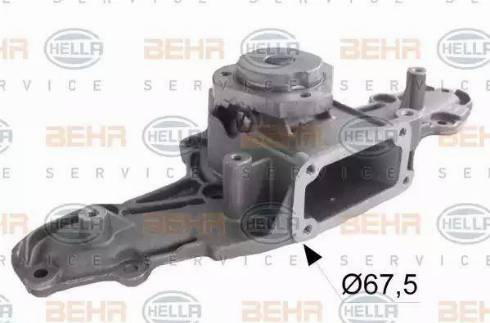 BEHR HELLA Service 8MP 376 810-124 - Water Pump autospares.lv