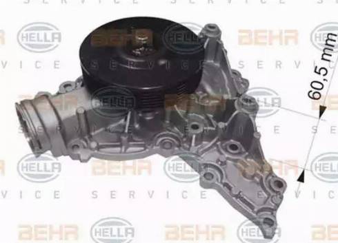 BEHR HELLA Service 8MP 376 888-584 - Water Pump autospares.lv